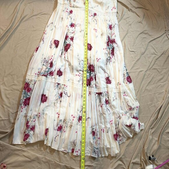 NWOT Torrid Ivory Floral Challis Maxi Dress / Sun dress PLUS SIZE 3 - Picture 14 of 15
